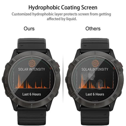 Tempered Glass for Garmin Fenix 7X 7S 7 6X 6S 6 Pro Garmin Fenix 5 5S 5X Plus Screen Protector Film Film Fenix 6S Pro quantity-1pc glass.
