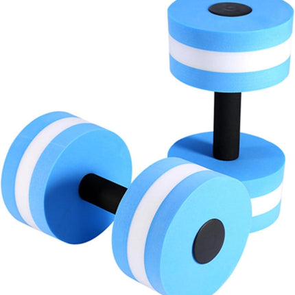 Water Dumbbells Set, 2PCS Water Dumbbells Pool Resistance Water Fitness Equipment Foam Dumbbell Water Aerobics Fitness Equipment.