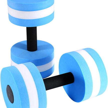 Water Dumbbells Set, 2PCS Water Dumbbells Pool Resistance Water Fitness Equipment Foam Dumbbell Water Aerobics Fitness Equipment.