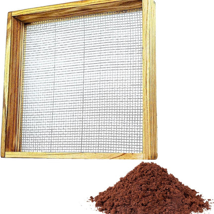 Garden sieve, soil sieve, mesh, ground stone, sand sieve, garden tool for sifting compost, dirt, soil, leaves, live.