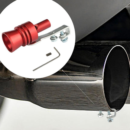 Lightweight Turbo Exhaust Whistle for Car Exhaust Pipe Sound Amplifier XL.