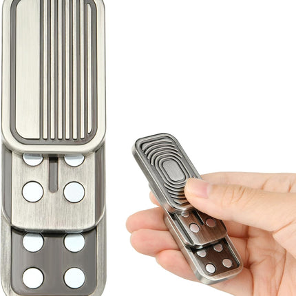 Metal Fidget Slider Toy, EDC Fidget Toy for Adults, Stress Relief for Anxiety.