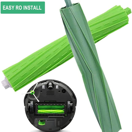 Replacement Parts for iRobot Roomba E, I and J Series - Includes Multi-Surface Rubber Brush & High Performance Filter 1+1.