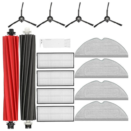 Roborock S8 S8+ Compatible Accessory Set Main Brush HEPA Filter Washable Mop Cloth.