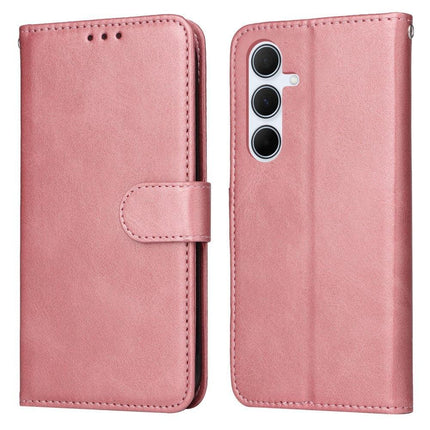 Compatible with Samsung A56 5G Compatible PU Leather Wallet Case Pink.
