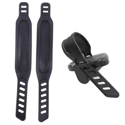 1 pair new exercise bike pedal straps stirrup strap Fitness Equi.