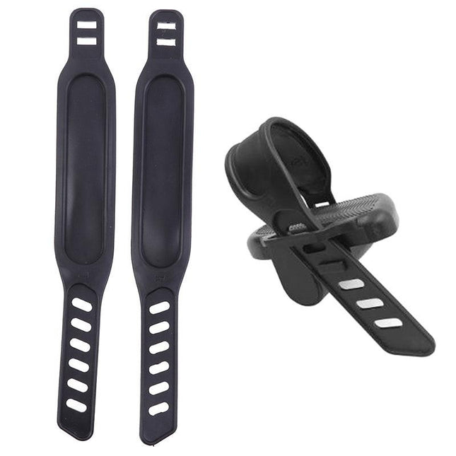 1 pair new exercise bike pedal straps stirrup strap Fitness Equi.