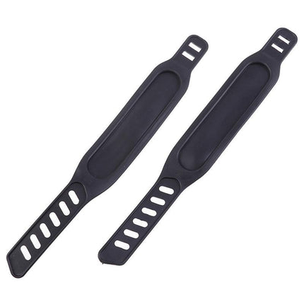 1 pair new exercise bike pedal straps stirrup strap Fitness Equi.