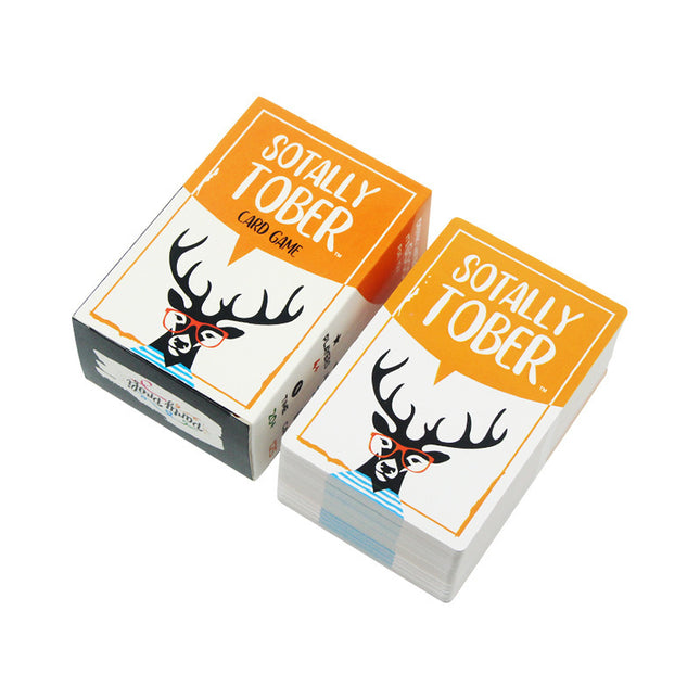 Sotally Tober Drinking Game Full English Adult Drinking Game Card Game.