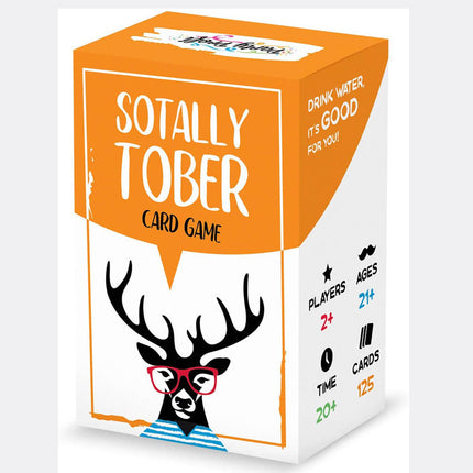 Sotally Tober Drinking Game Full English Adult Drinking Game Card Game.