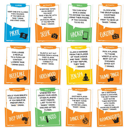 Sotally Tober Drinking Game Full English Adult Drinking Game Card Game.