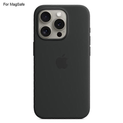Compatible with Apple iPhone 15 Pro MagSafe Case Black.