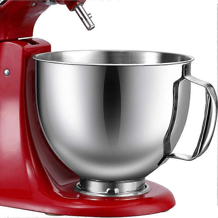 KitchenAid Mixer Bowl Stainless Steel Compatible with KitchenAid 4.5-5 Quart Tilt Head Stand Mixer Silver.
