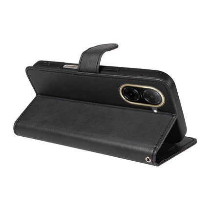 Xiaomi Redmi A5 4G Leather Wallet Case with Card Slots, PU Leather Cover, MGF Black Color, Compatible with Xiaomi.