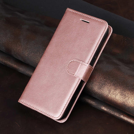 Xiaomi Redmi A5 4G PU Leather Wallet Case Compatible with SKALO MGF Pink Gold.