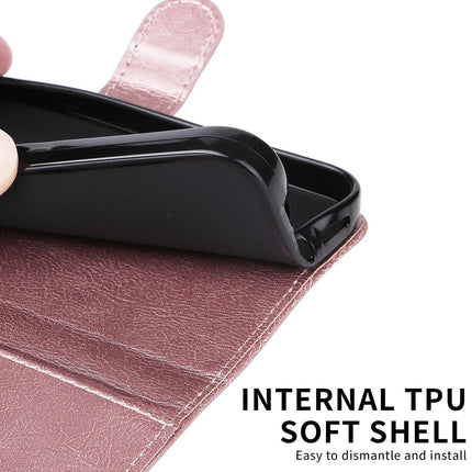 Xiaomi Redmi A5 4G PU Leather Wallet Case Compatible with SKALO MGF Pink Gold.