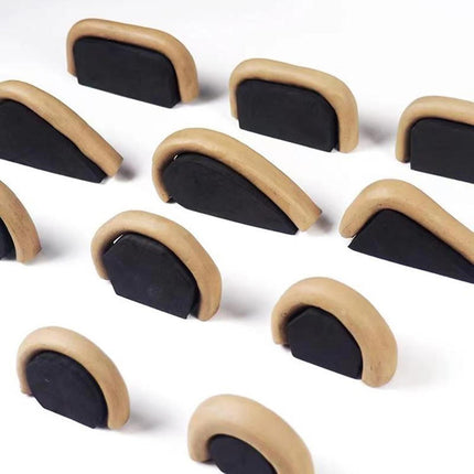 Ceramic Mug Handle Molds 12pcs, Easy to Use Mug Handle Shaper Tool Compatible with MGF.