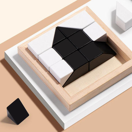 Hidden Block Puzzle Puzzle Toys Wooden Puzzle C.