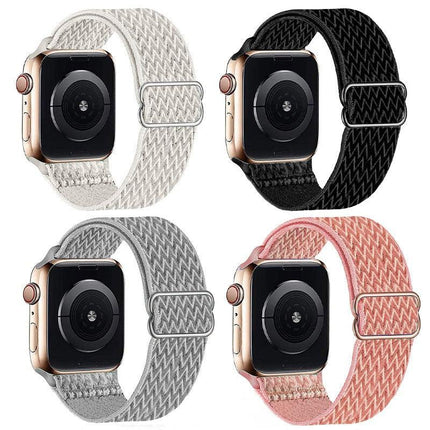 Nylon Case - Adjustable Nylon Sports Wristband Compatible with Fitbit Versa 4/Versa 3/Sense, Breathable Replacement Wristband, Multiple Colors Available.