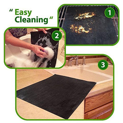 Oven foil for the bottom of the oven, 3-pack large thick strong.