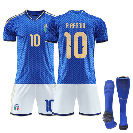 2026 FIFA World Cup Italy Home Jersey – #1 DONNARUMMA, #3 DIMARCO, #8 TONALI, #10 R.BAGGIO, #14 CHIESA, #18 BARELLA, Children/Adult Sizes, Breathable Fabric(BARELLA + SizeXXXL).