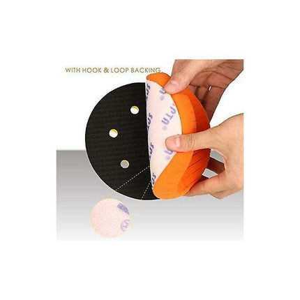 Polishing Pad, 5 pcs 150Mm/6 Inch Polishing Sponge Buffing Kit For Car Polisher Buffer Pad/For RO & DA Polishers Dual.