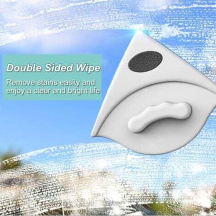 Magnetic Window Cleaning Tool For Double-Glazed Windows, Double-Sided Window Cleaning Brush, Interior Window Cleaning.
