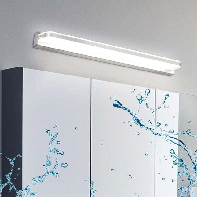 LED Mirror Light 7W 42Cm Cool White, Bathroom Mirror Light Ip44 Waterproof 6000K 600Lm, Acrylic Modern LED Wall Lamp.
