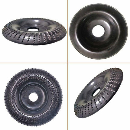 Wood Grinder Disc 115Mm, Wood Grinder Disc For ROugh Grinding Of Materials, Wood Carving Disc Suitable For 115Mm-125Mm.