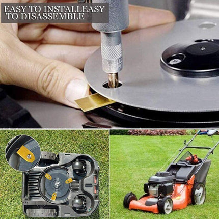 Titanium Knife Blades 30 X RObot Lawn Mower Replacement Blades For All Garden Mowers Automower Husqvarna Gardena Yard.