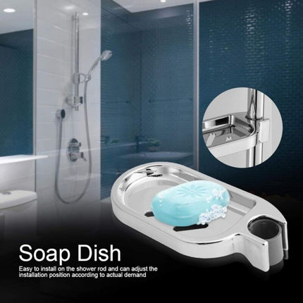 Shower Shelf No Drilling, Soap Holder For Shower Bar For Bathroom（Installation Hole Diameter 25Mm）.