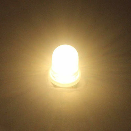 Ersandy 10 pcs E10 12V Spot LED Bulb Lamps Warm White.