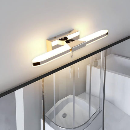 LED Bathroom Mirror Light 40Cm LED Mirror Light Wall Lamp Bathroom Mirror Light With Pull Switch 3000K 920Lm 8W Ip44.