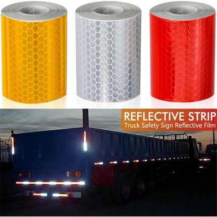 3 ROll Reflective Tape 3M X 50Mm Reflective Stickers Tape Bicycle Spoke Reflector For Vehicles Cars Trailers Bikes.
