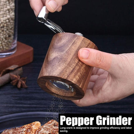 Spice Grinder, Manual Pepper Mill, Grinding Tool With Long Crank For Home Restaurant.