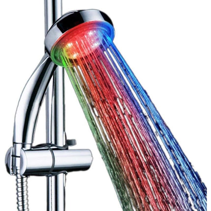 Intetech 7 Color LED Shower Head, Multicolor, Universal Fit.