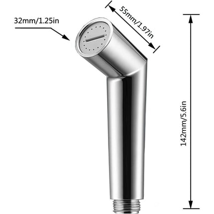 1 Piece Handheld Bidet Sprayer, Adjustable Pressure Sprayer, Toilet Shower Handheld Sprayer, Bidet Toilet Sprayer, For.