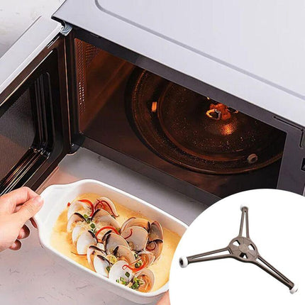 Triangle Shaped Tray, Microwave Tray Holder Stand, Microwave Oven ROtating Ring, For 24.5Cm Microwave Parts Flat Glass.
