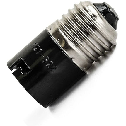 E27 To B22 Bulb Adapter Converter, Fineled E27 Edison To B22 Bayonet Bulb Base Converter (3 Pack).