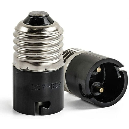 E27 To B22 Bulb Adapter Converter, Fineled E27 Edison To B22 Bayonet Bulb Base Converter (3 Pack).