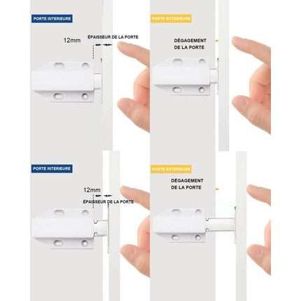 Push To Open 4 Pieces Push Open Push Door Cupboard Magnet Closure For Cabinet Drawer System Magnetic Latch Lock Push.