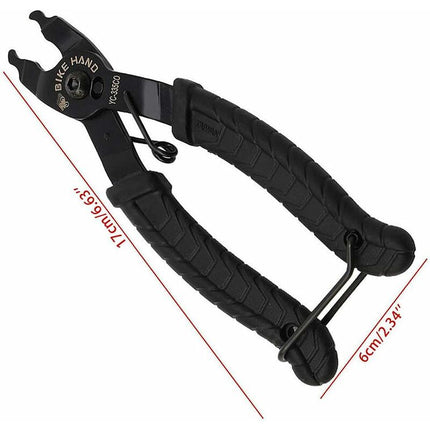Bike Link Pliers, 2 In 1 Chain Pliers Quick Link Opener Remover Pliers Bicycle Chain Tool Pliers.