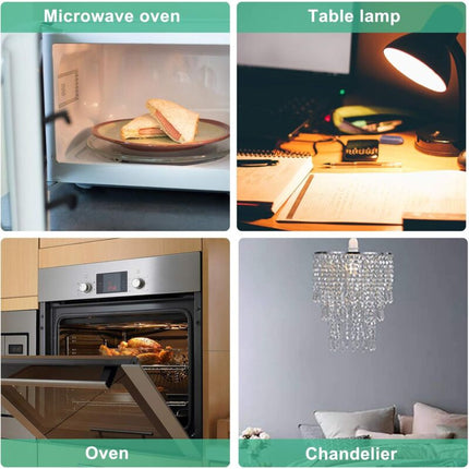 Dimmable G9 Halogen Bulbs 40W 230V Warm White For Microwave Oven Cooker Ceiling Lights Pack Of 12 [Energy Class G].