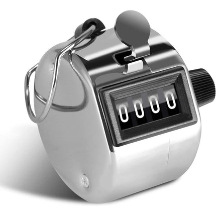 4 Digit Manual Counter Passage Counter For People Counter, Golf Sport, Trainer School.