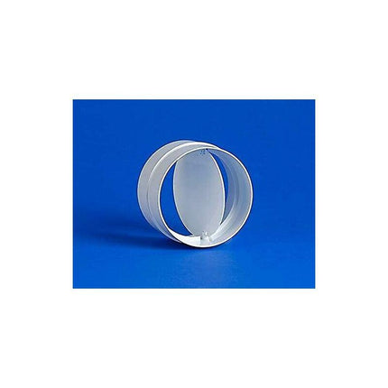 Ø 100Mm Connection With Non-Return Valve ROund Ventilation Pipe Ø 100Mm.