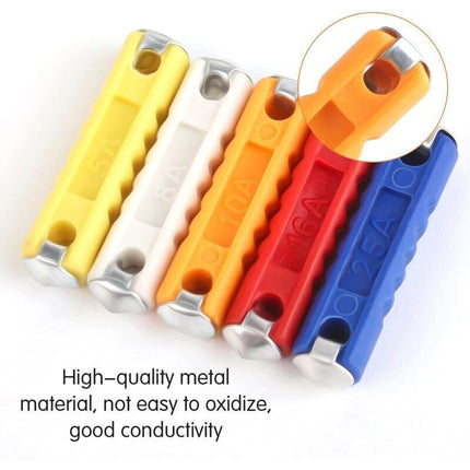 Torpedo Fuse, 200 pcs Car Torpedo Fuse For Classic Car Motorcycle, Car Torpedo Fuse With Storage Box And Continental.