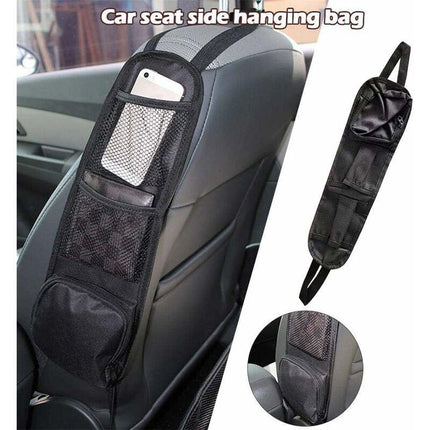 Car Side Storage, Car Seat Side Organizer, Multi-Function Car Seat Hanging Bag, Car Seat Storage Bag, Car Storage.