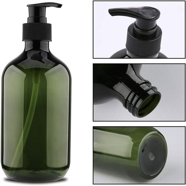 3 pcs 5Ooml Pump Bottles, Shampoo Bottle, Refillable Liquid Dispensers Dispenser Bottle, Empty Refillable Pump.