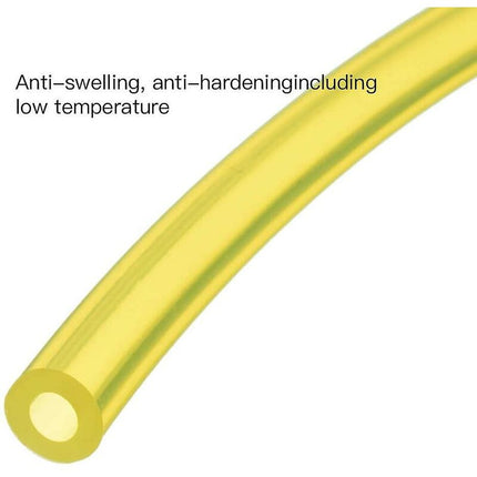 4 pcs Fuel Hose, 1.5M Length Universal Fuel Hose Garden Tool For Blower Trimmer Chainsaw Lawn Mower Accessories, Light.