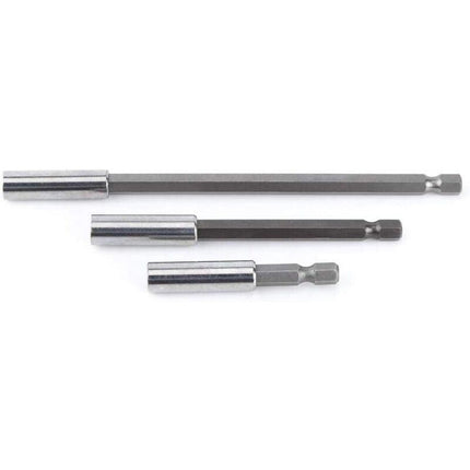 3 pcs 1/4" Magnetic Bit Holder Screwdriver Extension Hex Shank 60Mm 100Mm 150Mm Screwdriver Bit Extension.